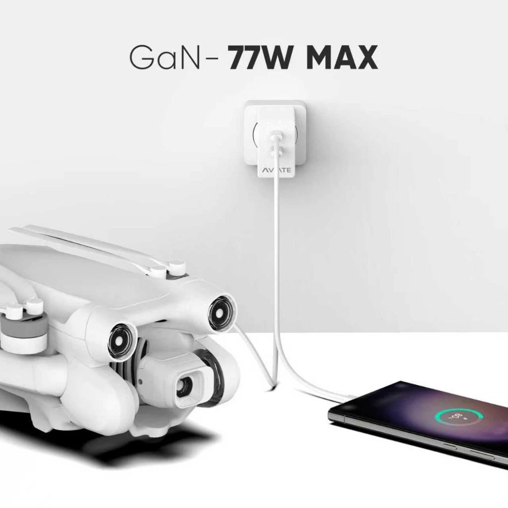 รีวิว AViATE 77W GaN Dual USB-C Charger: ชาร์จโน้ตบุ๊ค + มือถือพร้อมกัน รับประกัน 5 ปี